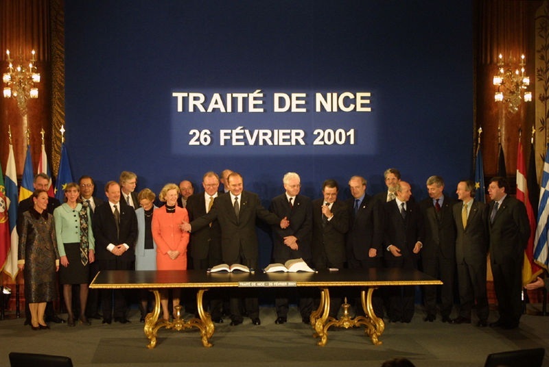 Le Traité de Nice - 2001